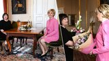 První dámy na Hradě: Zemanová s Pavlovou probraly práci, módu i domácí mazlíčky