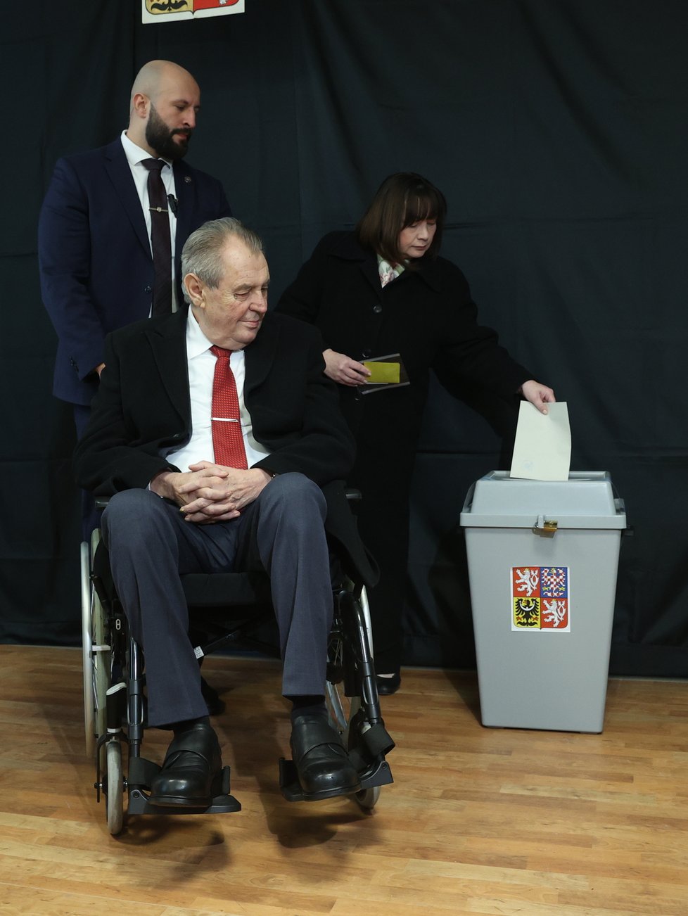 Miloš Zeman volil svého nástupce