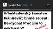 Tomáš Berdych reagoval na drsná slova kouče Ivaniševiče
