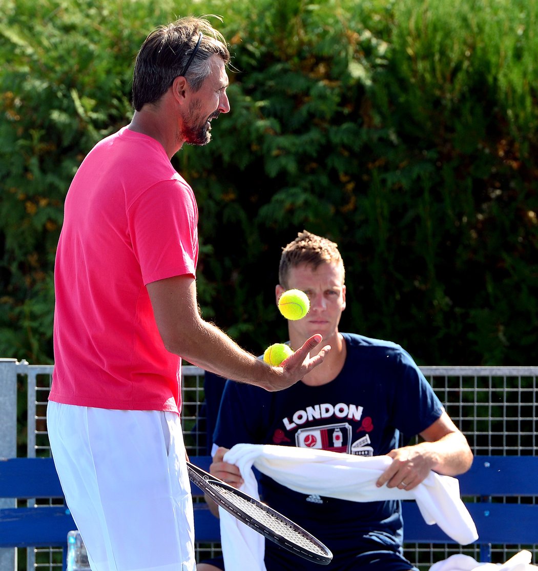 Wimbledonský šampion Goran Ivaniševič spolupracoval s Tomášem Berdychem deset měsíců