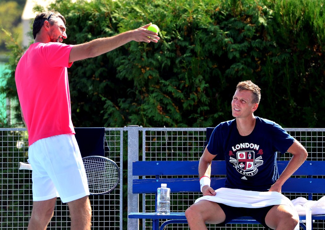 Wimbledonský šampion Goran Ivaniševič spolupracoval s Tomášem Berdychem deset měsíců