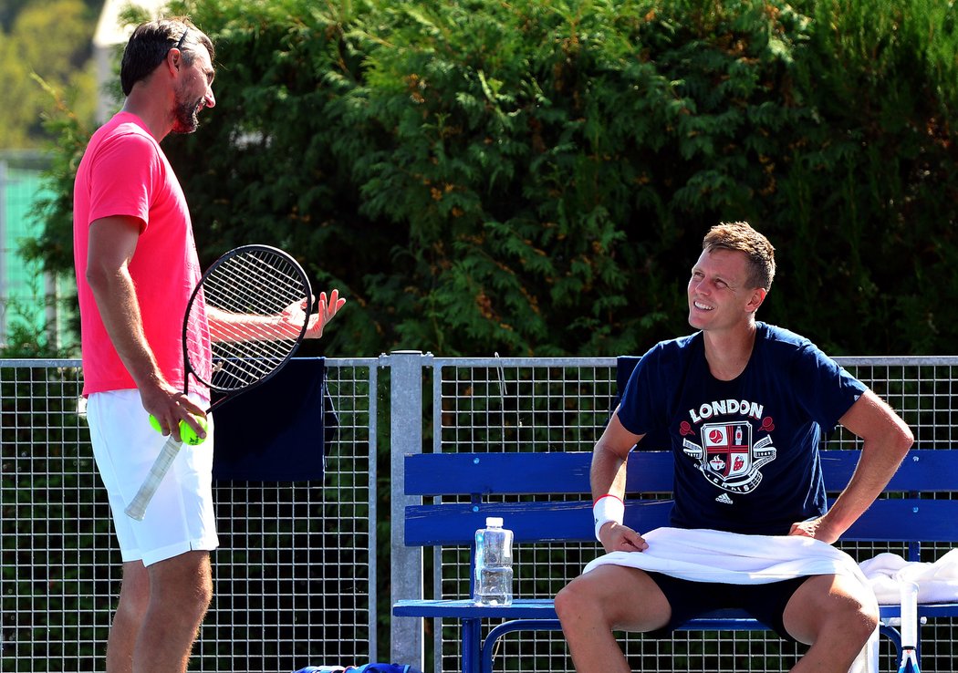 Wimbledonský šampion Goran Ivaniševič spolupracoval s Tomášem Berdychem deset měsíců