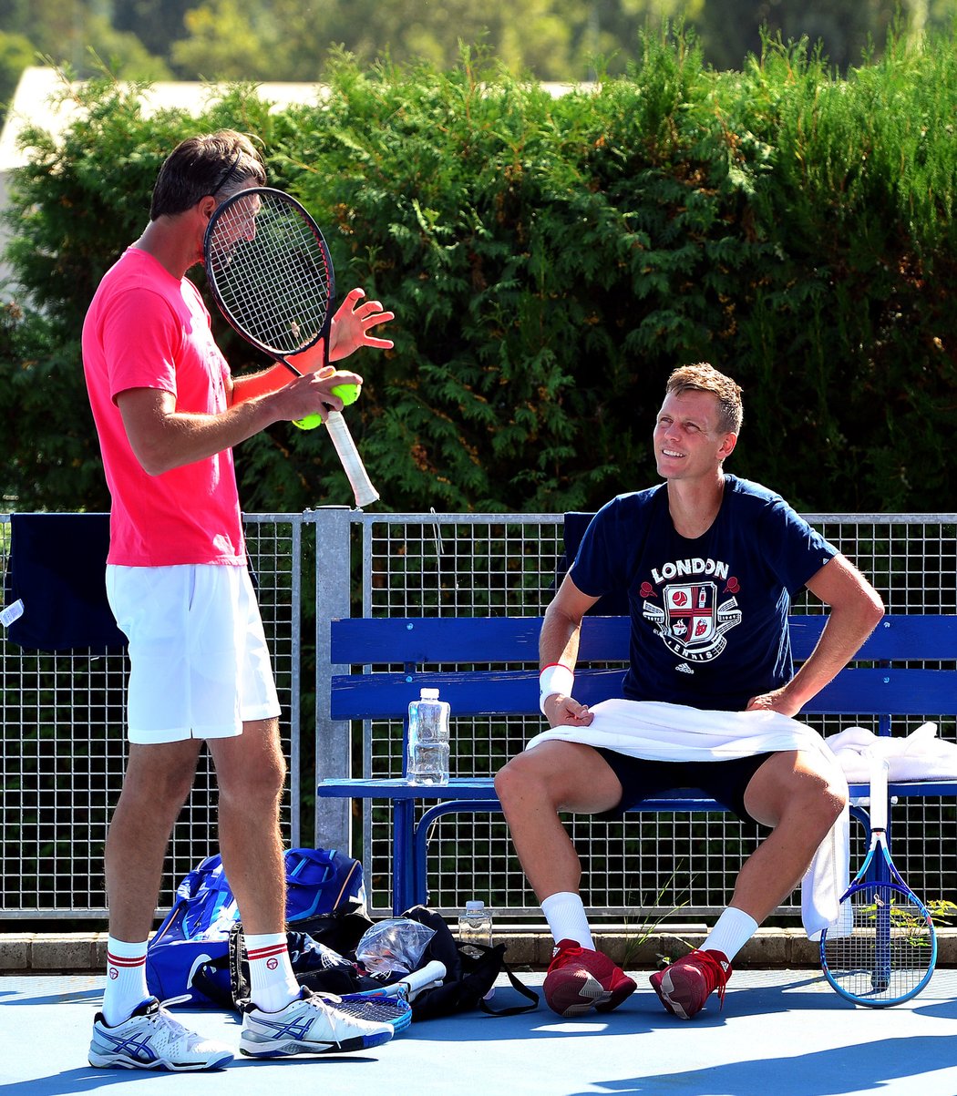 Wimbledonský šampion Goran Ivaniševič spolupracoval s Tomášem Berdychem deset měsíců