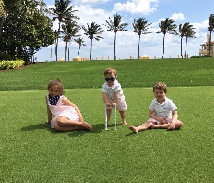 Děti v březnu 2017 v Palm Beach