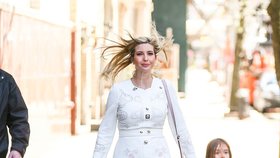 Ivanka Trump s dcerou Arabellou a synem Josephem.