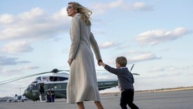 Dcera prezidenta Trumpa Ivanka se synem Theodorem