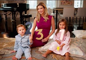 Ivanka Trump čeká třetí dítě.