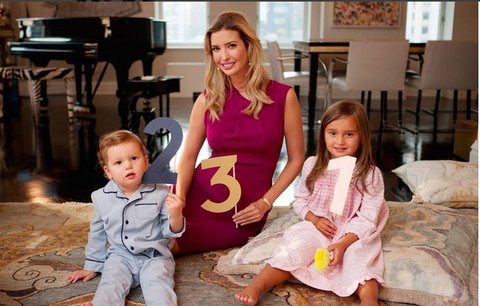 Podnikavá žena Ivanka Trump a její těhotenské bříško. Už třetí!