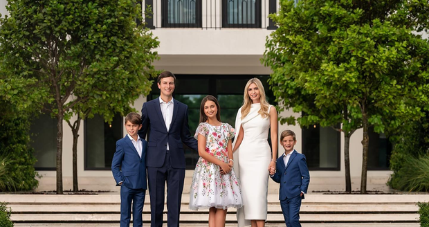 Ivanka Trumpová s rodinou