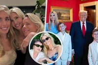 Ivanka Trump oslavila 44. narozeniny: Odhalila fotky z archivu. S babi Zelníčkovou i kamarádkami