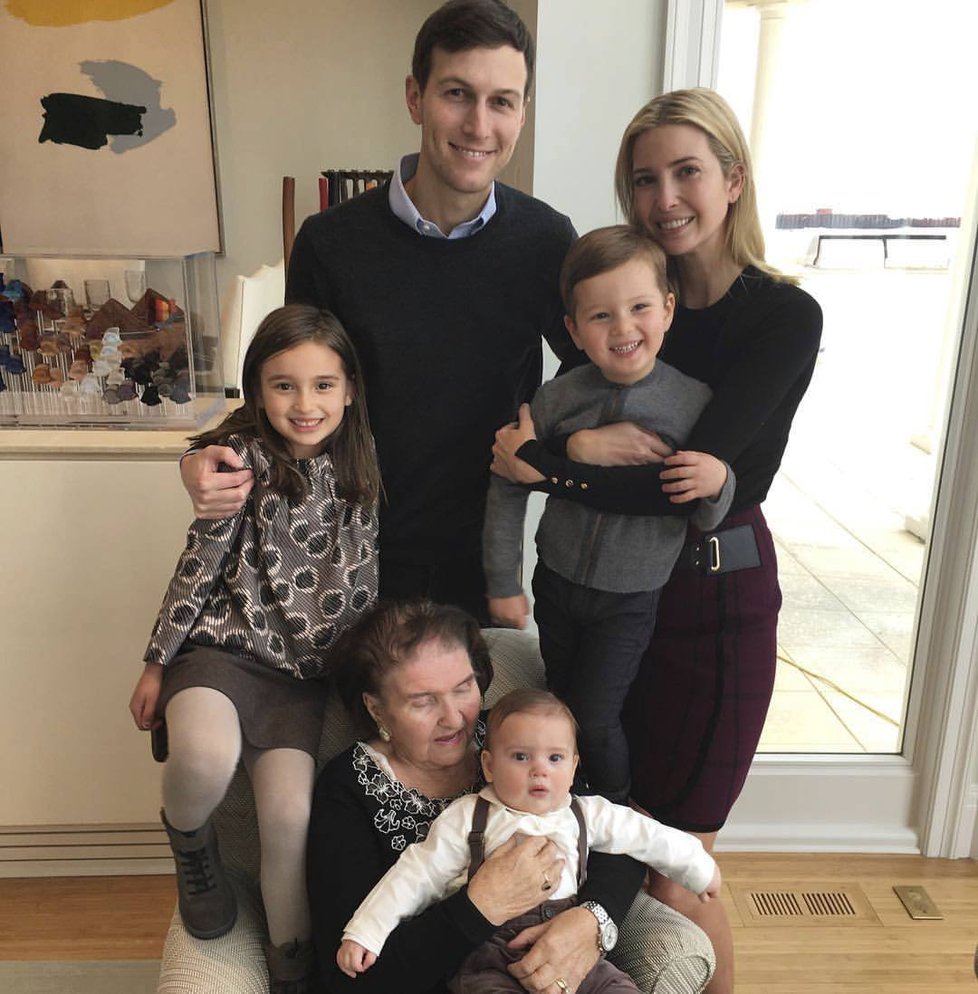 Ivanka Trump s rodinou