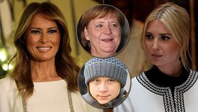 Trumpovy ženy ostrouhaly: Melania chybí mezi vlivnými, Ivanka propadla, vede zase Merkelová