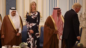 Ivanka Trump v Saúdské Arábii