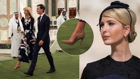 Ivanka pobouřila arabské šejky. Ukázala holé kotníky.