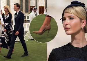 Ivanka pobouřila arabské šejky. Ukázala holé kotníky.