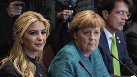 Ivanka Trump nechyběla v Bílém domě během návštěvy německé kancléřky Angely Merkelové.