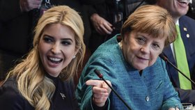 Ivanka Trump nechyběla v Bílém domě během návštěvy německé kancléřky Angely Merkelové.