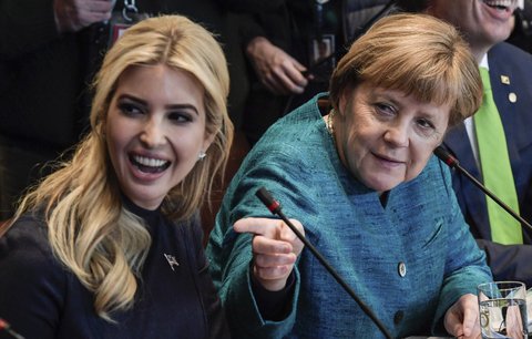 Ivanka Trumpová přiletí do Evropy. Merkelová ji pozvala na summit žen