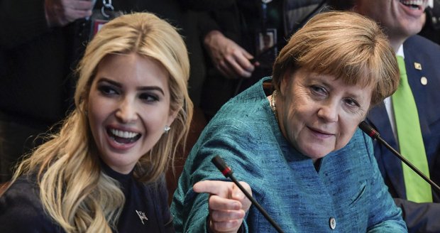 Ivanka Trumpová přiletí do Evropy. Merkelová ji pozvala na summit žen