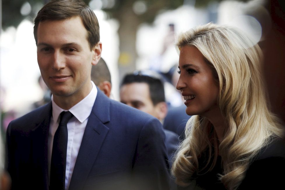 Ivanka Trump a její manžel Jared Kushner