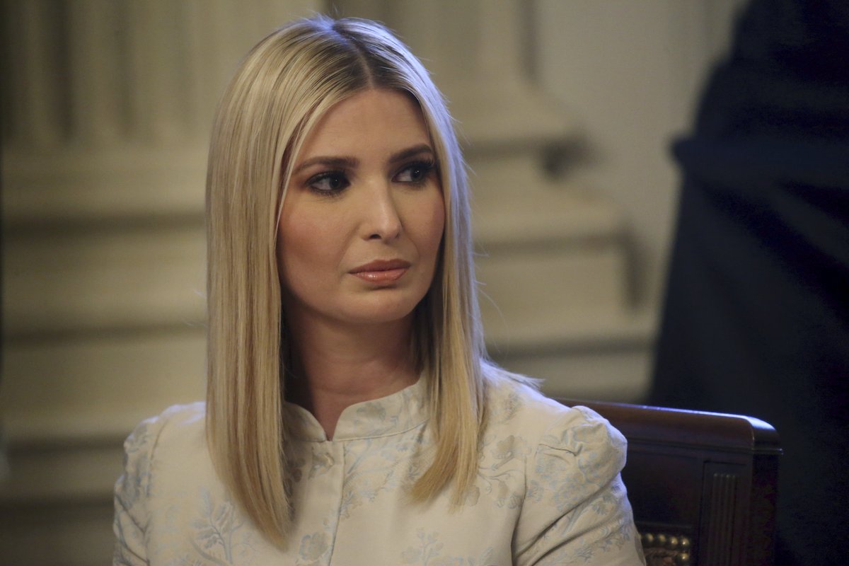 Ivanka Trumpová (37) v červenci.