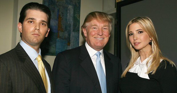 Ivanka s tátou Donaldem