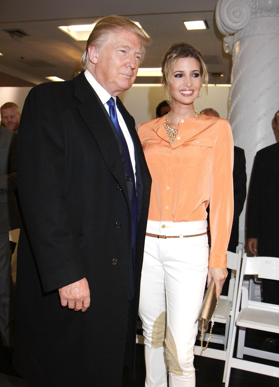 Ivanka s tátou Donaldem Trumpem