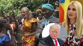 Ivanka Trumpová na cestě po Africe, kde podporuje hospodářskou emancipaci žen. Podle tisku je pokrytec, (17.04.2019).