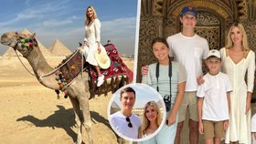 Ivanka vyměnila politiku za exotiku: Trumpová vyrazila s rodinou na pyramidy do Egypta