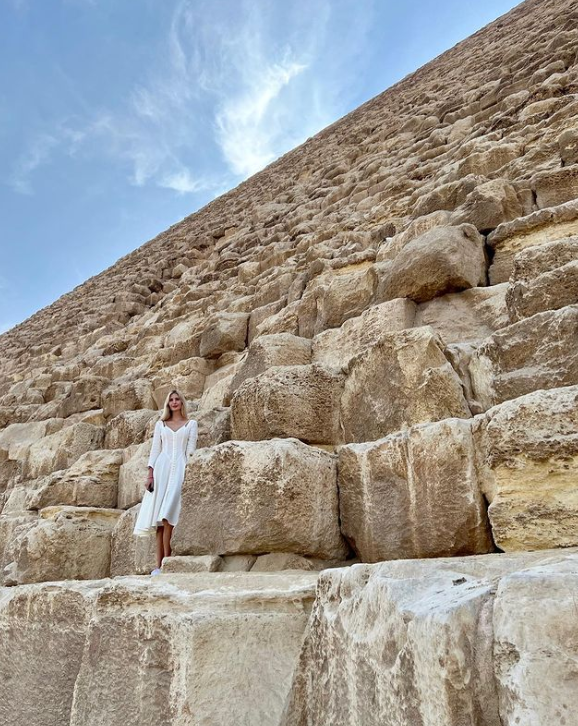 Ivanka vyměnila politiku za exotiku: Trumpová vyrazila s rodinou na pyramidy do Egypta.