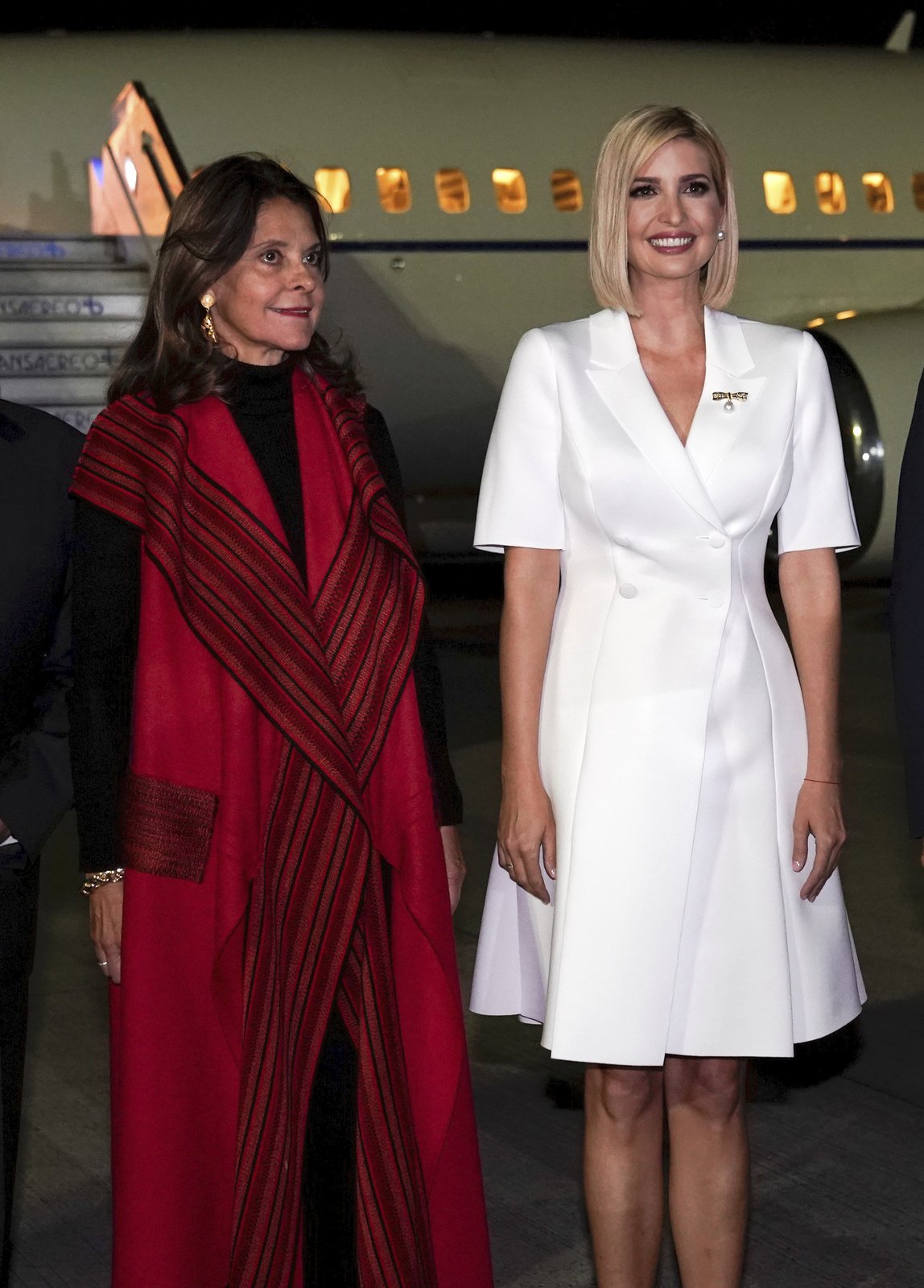 Ivanka Trumpová na zahraniční cestě v Jižní Americe.