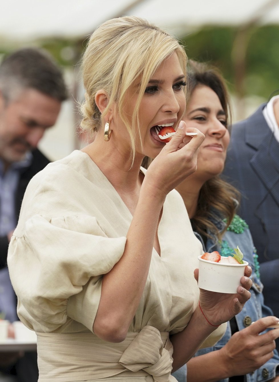 Ivanka Trumpová na zahraniční cestě v Jižní Americe