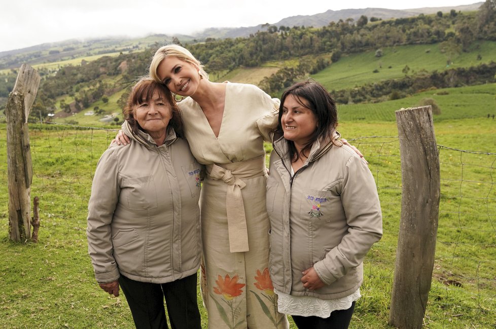 Ivanka Trumpová na zahraniční cestě v Jižní Americe