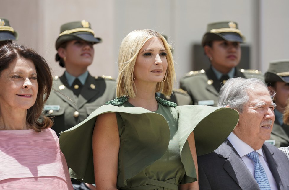 Ivanka Trumpová na zahraniční cestě v Jižní Americe