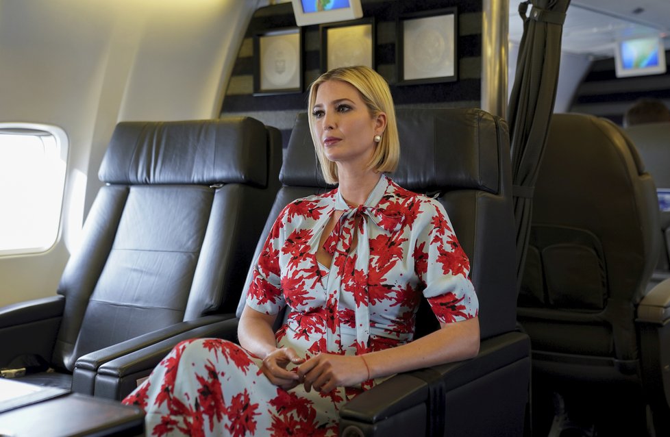 Ivanka Trumpová na zahraniční cestě v Jižní Americe