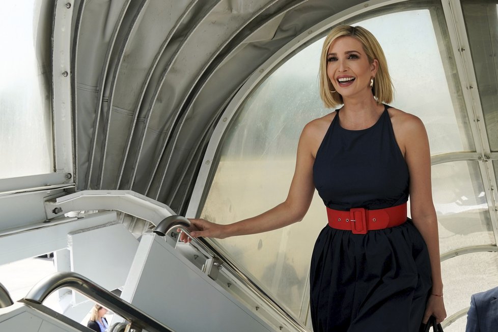 Ivanka Trumpová na zahraniční cestě v Jižní Americe