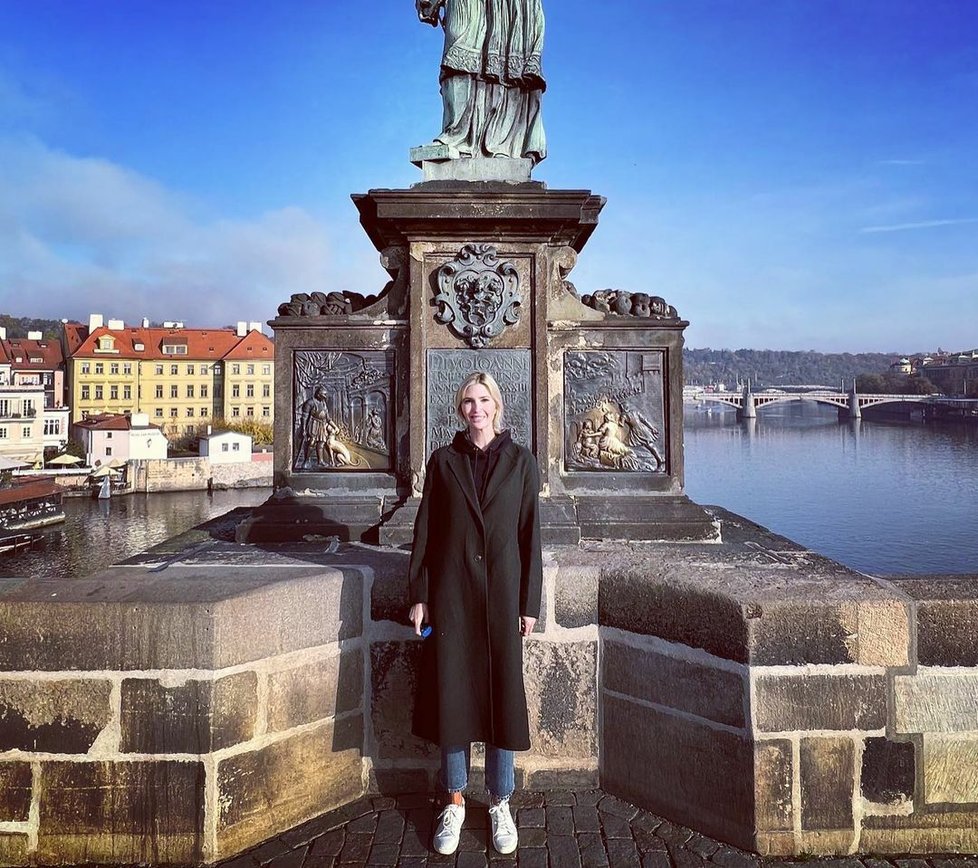 Ivanka Trumpová navštívila Prahu.