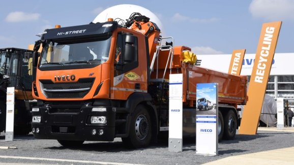 Iveco představilo vozidla pro stavebnictví i těžaře na veletrhu BAUMA 2019