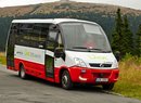 Elektrický midibus EVC First Electric testován v Kolíně