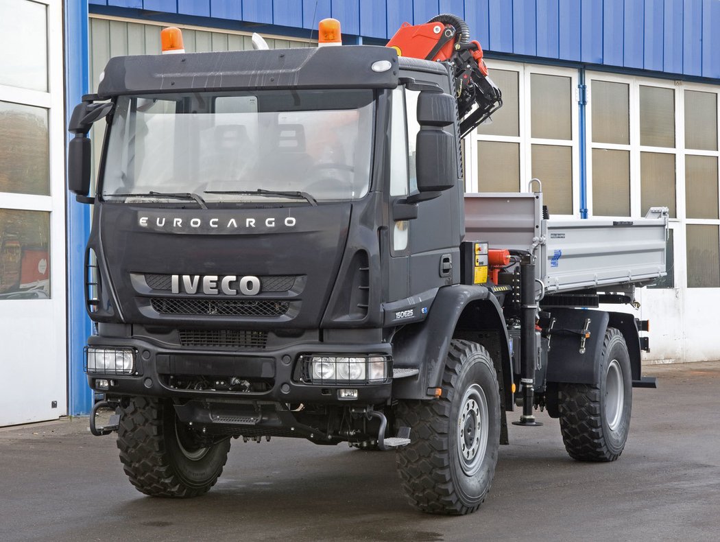 Eurocargo 4x4 je vhodné na různé aplikace pro stavební sektor