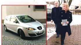Bartošová ustoupila »vyděračům«: Vrátila zapůjčené auto