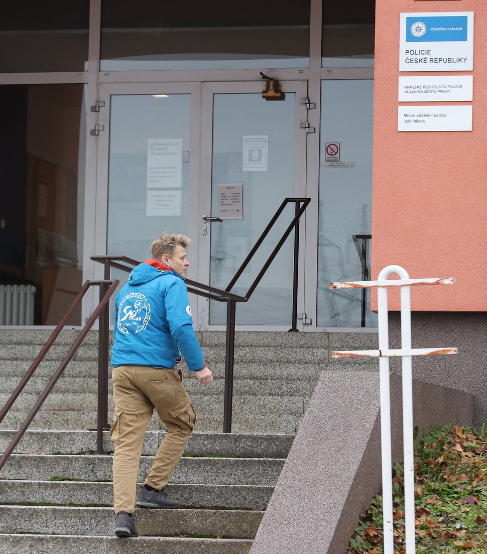 Jarek Šimek na policii