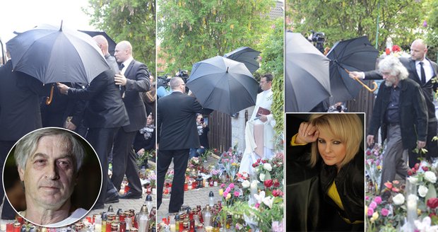 Ivetu Bartošovou pohřbili cizí lidé. Rychtářova rodina, ochranka, záchranáři a farář.