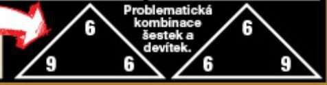 Rozbor numeroložky - Problematická kombinace šestek a devítek.