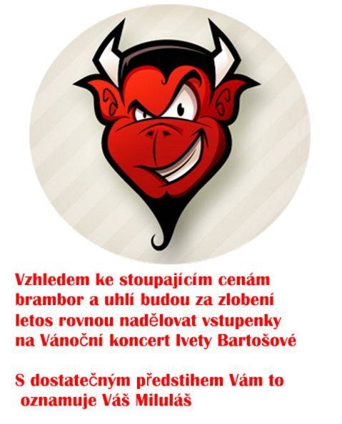 Jeden z krutých vtipů na Ivetu Bartošovou