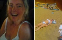 Macura poslal fotku Bartošové ležící na pláži: Vypadá, že je v bezvědomí!