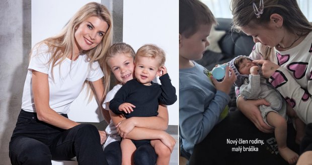 Iveta Lutovská ukázala nového člena rodiny: malého Filipíka