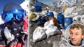 Tuny výkalů a hromady odpadků: Mount Everest ničí turisté, poznal to i horolezec Ivo 