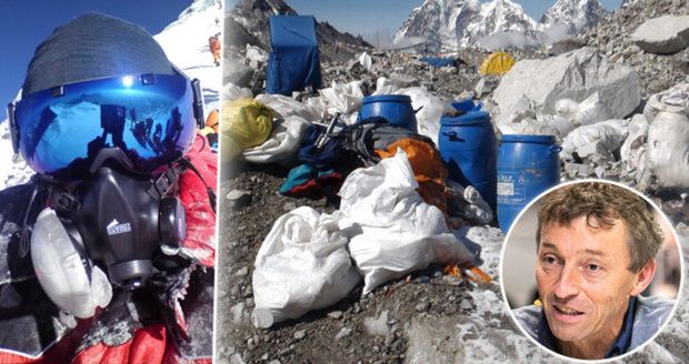 Tuny výkalů a hromady odpadků: Mount Everest ničí turisté, poznal to i horolezec Ivo 