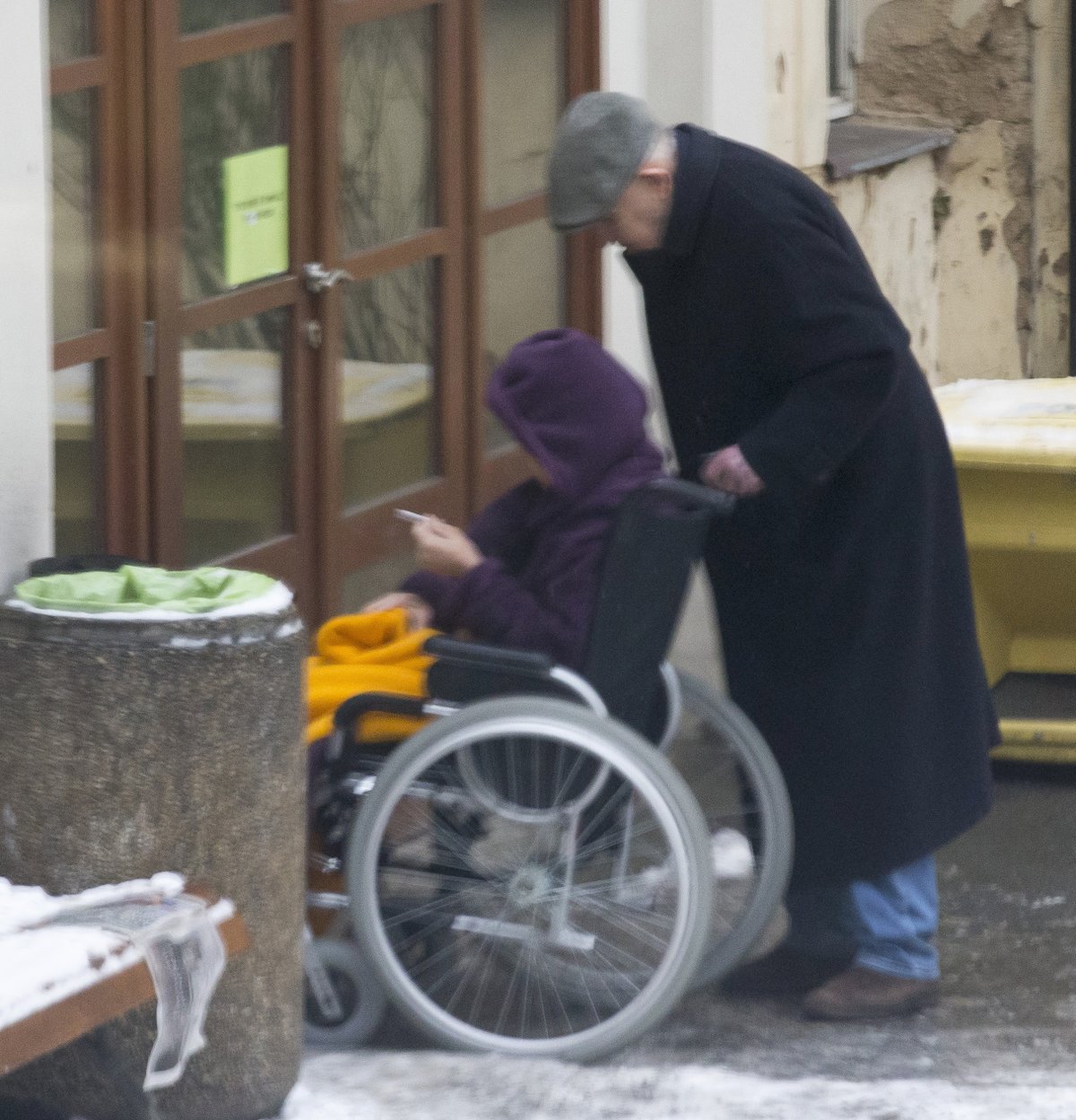 O herečku se Niederle staral. Dokonce ji navštěvoval i v nemocnici.